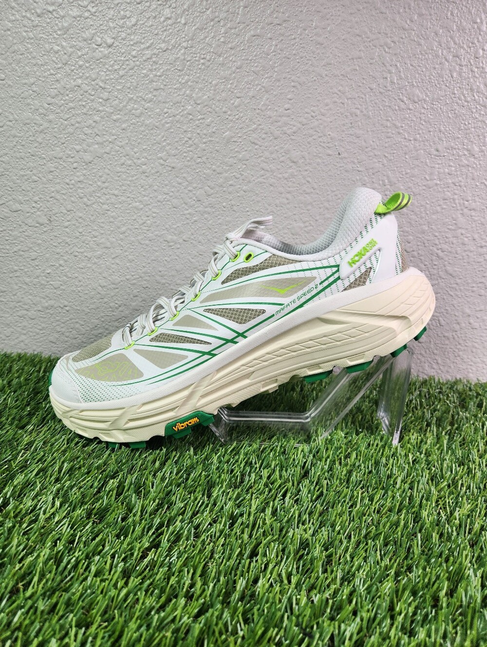 Hoka One Mafate Speed 2  Fresh Cut Grass 1126851-Men Size 11.5/Wmn Size 12.5